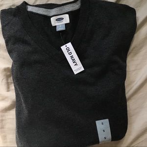 Old Navy Black Vneck Sweater